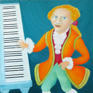 Amadeo, 80 x 80 cm