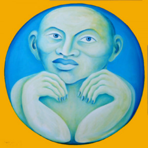 Avers II, 100 x 100 cm