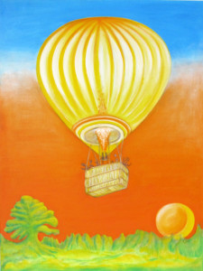 Ballon I, 120 x 90 cm