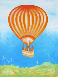 Ballon II, 120 x 90 cm