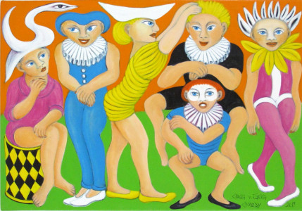 Comedy, 70 x 100 cm