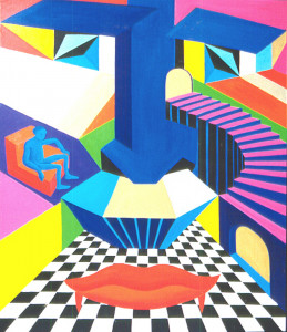 Denkfabrik, 1999, 140 x 120 cm