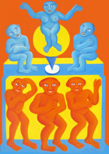 Denkmal I, 140 x 110 cm