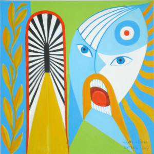 Entrée, 60 x 60 cm