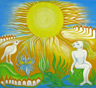 Evolution, 110 x 120 cm