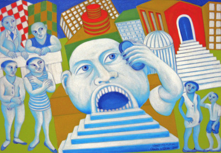 Handy Memorial, 90 x130 cm