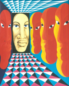 Homo Sapiens II, 1997, 100 x 80 cm