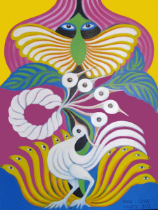 Kiebitz, 80 x 60 cm