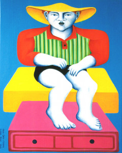 Kleiner Prinz, 100 x 80 cm
