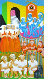 Klostergarten, 160 x 90 cm