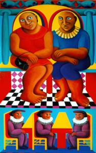 Königspaar, 1999, 160 x 100 cm