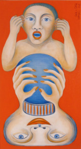 Kopfball, 110 x 60 cm