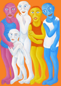 Kreuzzug II, 140 x 100 cm