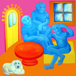 Lebensraum, 200 x 200 cm