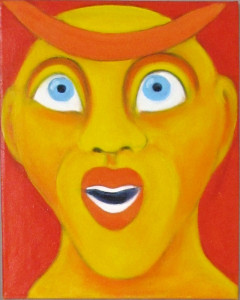 Maske IV, 30 x 24 cm