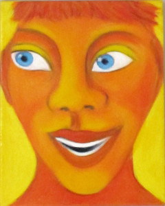 Maske VI, 30 x 24 cm