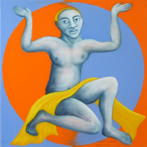 Meditation I, 60 x 60 cm