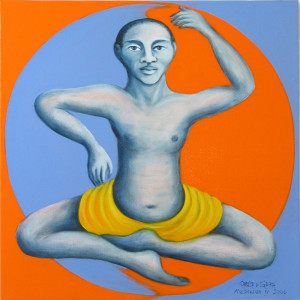 Meditation IV, 60 x 60 cm
