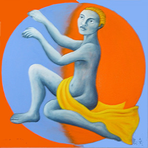 Meditation VI, 60 x 60 cm