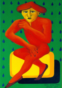 Merlin, 70 x 50 cm