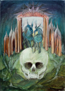 Mythos II, 70 x 50 cm