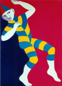 Narr, 70 x 50 cm