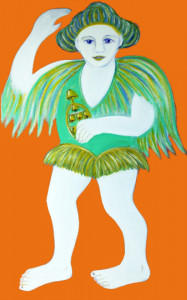 Papageno, 80 x 50 cm