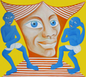 Pharao, 90 x 100 cm