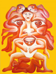 Physiognomie II, 120 x 90 cm