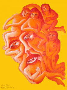 Physiognomie III, 120 x 90 cm