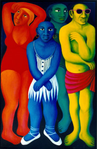 Publikum III + IV, 1997, je/each 200 x 130 cm