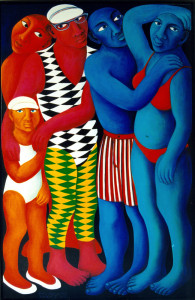 Publikum III + IV, 1997, je/each 200 x 130 cm