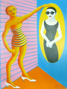 Szene V, 80 x 60 cm