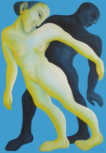 Schattenmann, 130 x90 cm