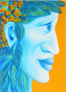 Semiramis, 70 x 50 cm