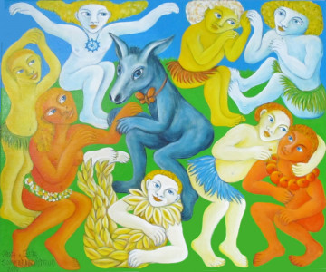 Sommernachtstraum, 100 x 120 cm