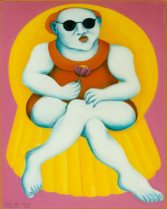 Sonnenkult, 100 x 80 cm