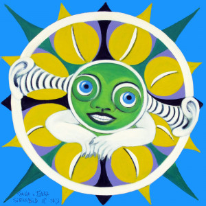Sternbild II, 70 x 70 cm