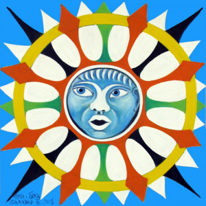 Sternbild III, 70 x 70 cm