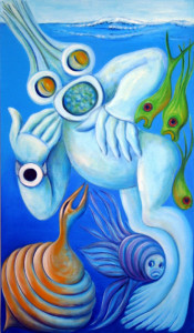 Submarine II, 120 x 70 cm