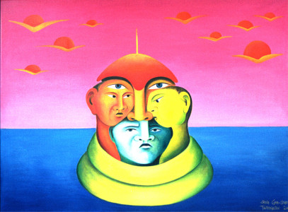 Terranauten, 140 x 190 cm