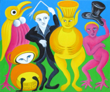 Theater I, 50 x 60 cm