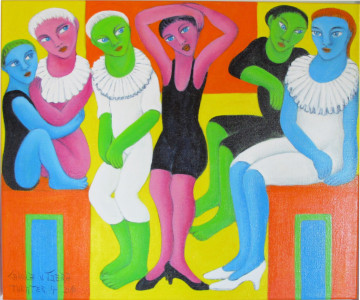 Theater IV, 50 x 60 cm