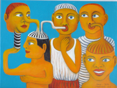 Transfusion, 60 x 80 cm