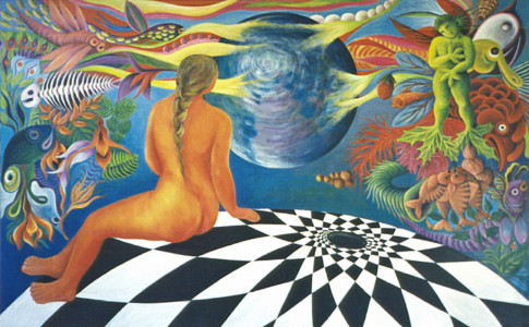 Traumwelt, 1992, 130 x 210 cm