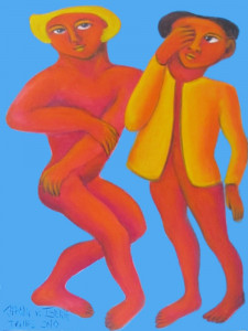 Twins, 40 x 30 cm