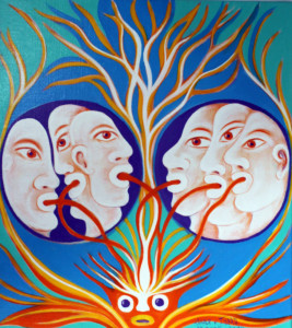 Urquell, 90 x 80 cm
