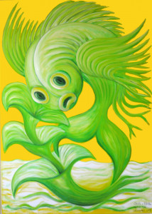 Natur pur - 'Ursprung', 140 x 100 cm