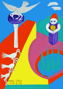 Utopia III, 70 x 50 cm