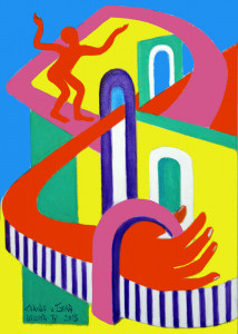 Utopia VI, 70 x 50 cm